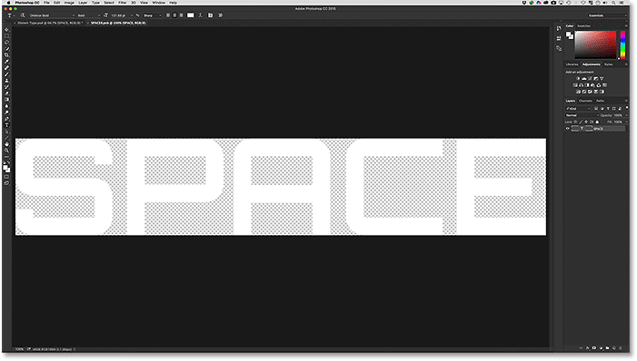 The text opens in a separate document.