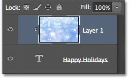 Panel Layers menampilkan topeng kliping. Image � 2012 Photoshop Essentials.com