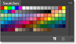 Panel Color telah ditutup. Gambar © 2013 Steve Patterson, Photoshop Essentials.com