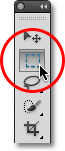 Selecting the Rectangular Marquee Tool in Photoshop. Image © 2011 Photoshop Essentials.com