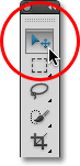 The Move Tool in Photoshop. Image © 2011 Photoshop Essentials.com