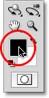 The Foreground color swatch in Photoshop. Image © 2010 Photoshop Essentials.com