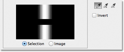 The preview window in the Color Range dialog box. Image © 2012 Photoshop Essentials.com