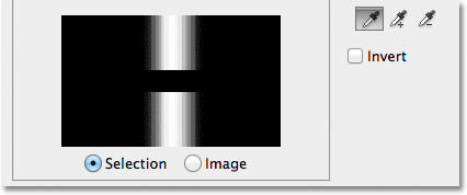 The preview window in the Color Range dialog box. Image © 2012 Photoshop Essentials.com