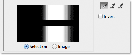 The preview window in the Color Range dialog box. Image © 2012 Photoshop Essentials.com