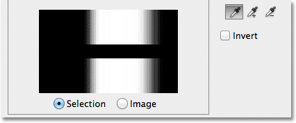 The preview window in the Color Range dialog box. Image © 2012 Photoshop Essentials.com