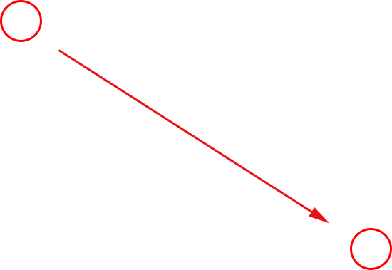 Drawing a rectangle shape in Photoshop. Image © 2011 Photoshop Essentials.com