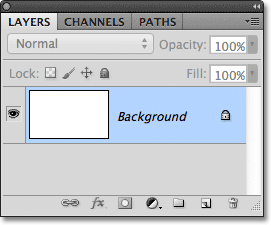 The Layers panel in Photoshop. Image © 2011 Photoshop Essentials.com