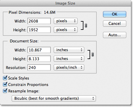 How To Resize Document In Photoshop Cs4