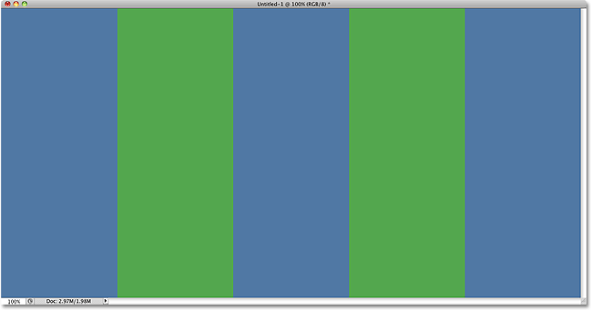 A blue-green pattern. Image