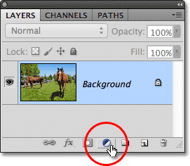 Photoshop Baru Penyesuaian Layer icon. Image © 2012 Photoshop Essentials.com