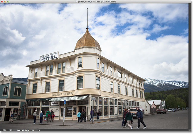 The Golden North Hotel di Alaska. Image © 2012 Steve Patterson