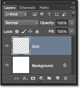 Naming the new layer in the New Layer dialog box. Image © 2014 Photoshop Essentials.com.