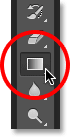 Selecting the Gradient Tool from the Tools panel in Photoshop. Image © 2014 Photoshop Essentials.com.