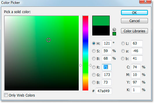 Photoshop's Color Picker