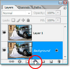 Click the New Adjustment Layer icon