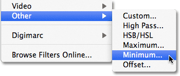 Photoshop Minimum filter. Image © 2011 Photoshop Essentials.com.