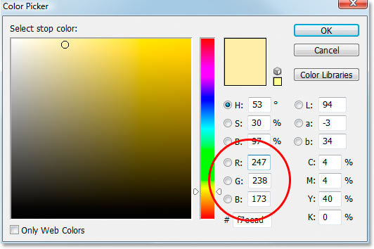 Photoshop's Color Picker