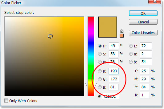 Photoshop's Color Picker