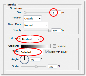 how to change stroke size in after effects