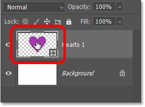 Double-clicking the shape layer thumbnail in the Layers panel