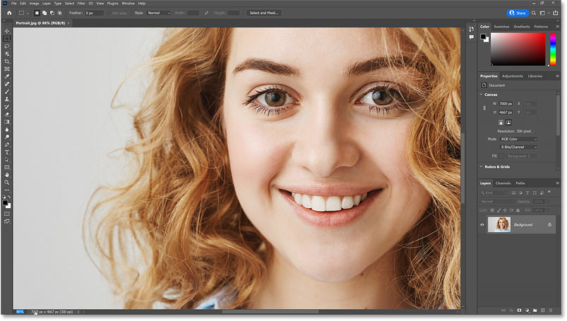 How to Zoom Images in Photoshop