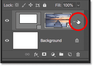 Right-clicking (Win) / Control-clicking (Mac) on the Frame layer in the Layers panel