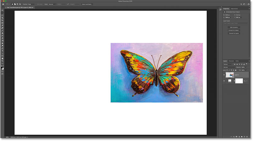 how to make an image smaller on photoshop for mac