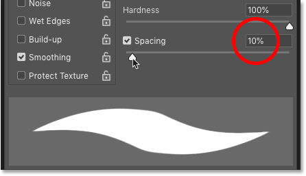 https://pe-images.s3.amazonaws.com/basics/cc/brush-tool-tips/brush-tool-spacing-10percent-photoshop.png