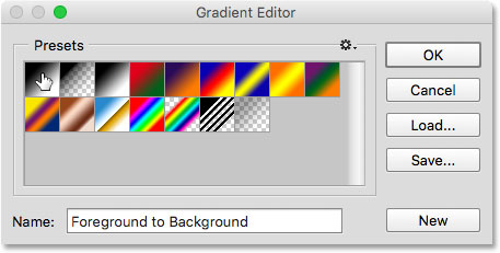 The original gradients have been restored. 