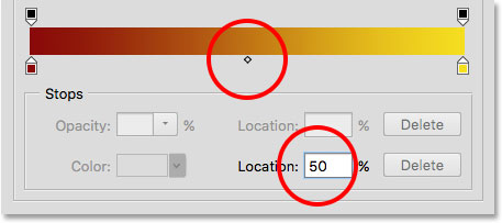 Resetting the transition midpoint. 