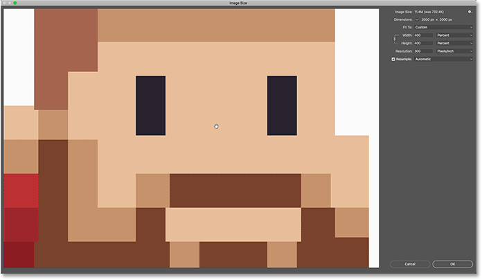 How to Resize Pixel Art in Photoshop