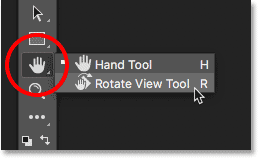 Photoshop Rotate Shortcut