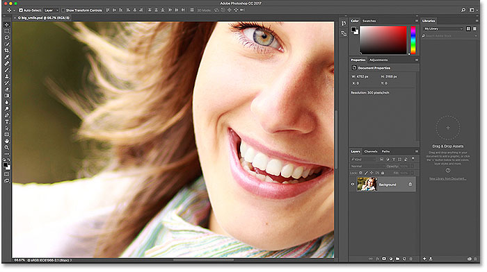 Zooming And Panning Images In Photoshop