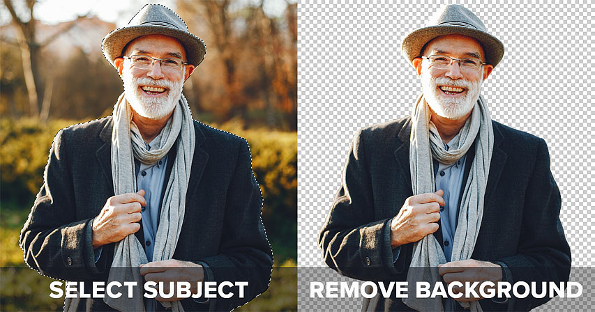 How to remove backgrounds in Photoshop with Select Subject vs Remove Background