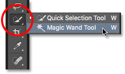 how to use magic wand tool to delete background in windows