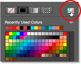 The Color Picker icon. 