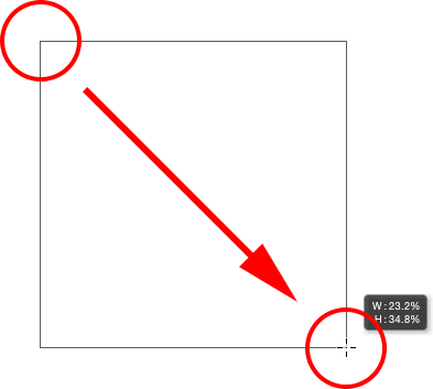 Press and hold Shift as you drag to draw a square. 