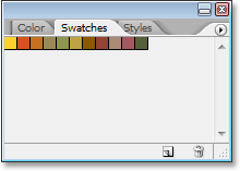 Create Color Swatches from Photos in PSE