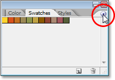 view adobe capture swatches in photoshop