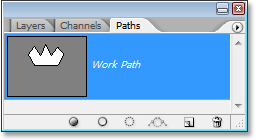 Photoshop's Paths Palette.