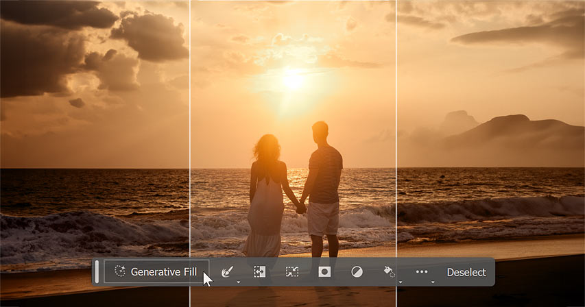 Cara menggunakan Isi Generatif di Photoshop untuk memperluas gambar