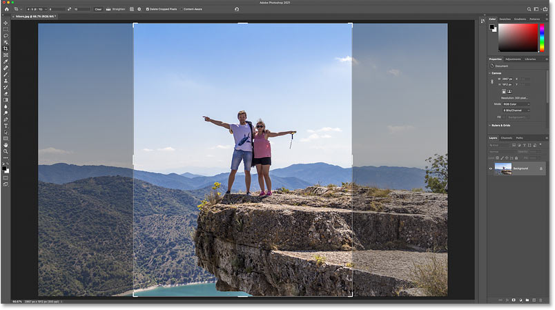 How to Crop an Image in Photoshop