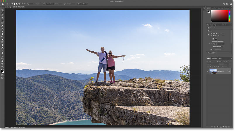 photoshop for mac how do you cut out an image