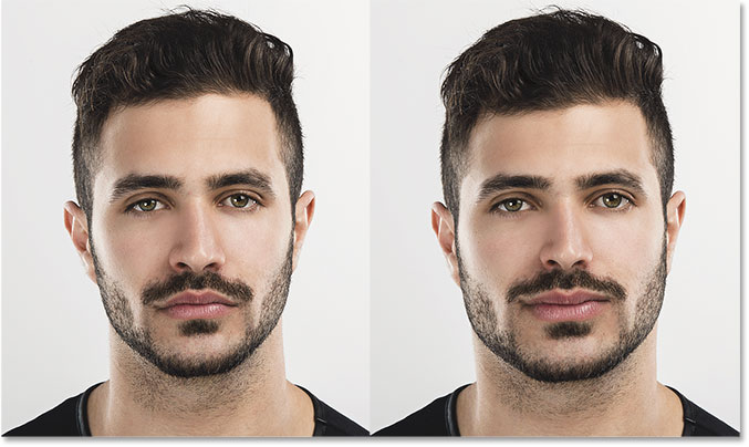 Photoshop Face Change