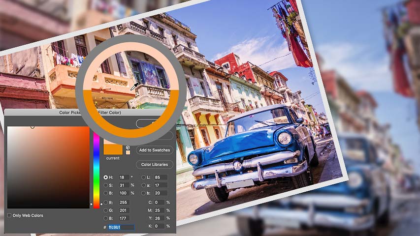 Photoshop Photo Filter tips - How to sample and enhance colors