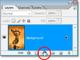 Click the New Adjustment Layer icon