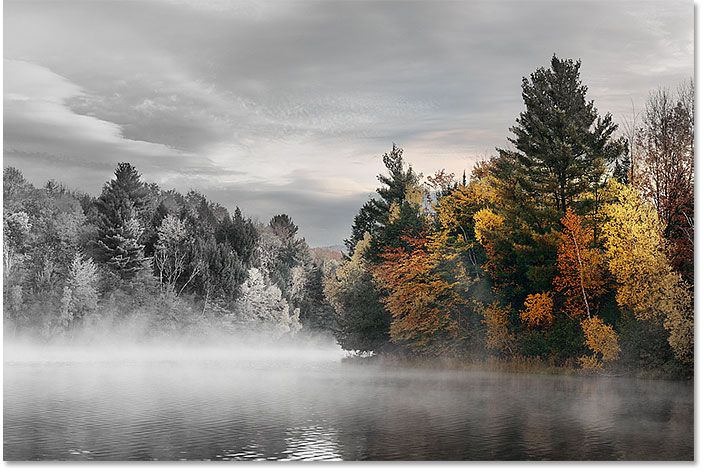  początkowy efekt rozprysku kolorów Photoshopa