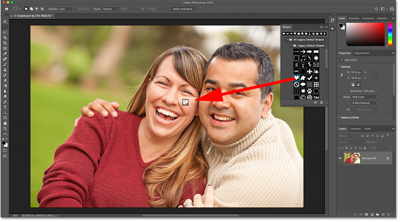 how to resize image in photoshop by dragging