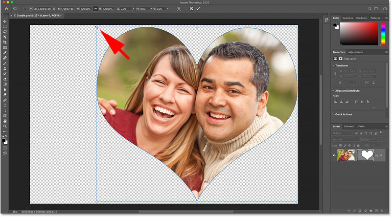 how to resize picture in photoshop